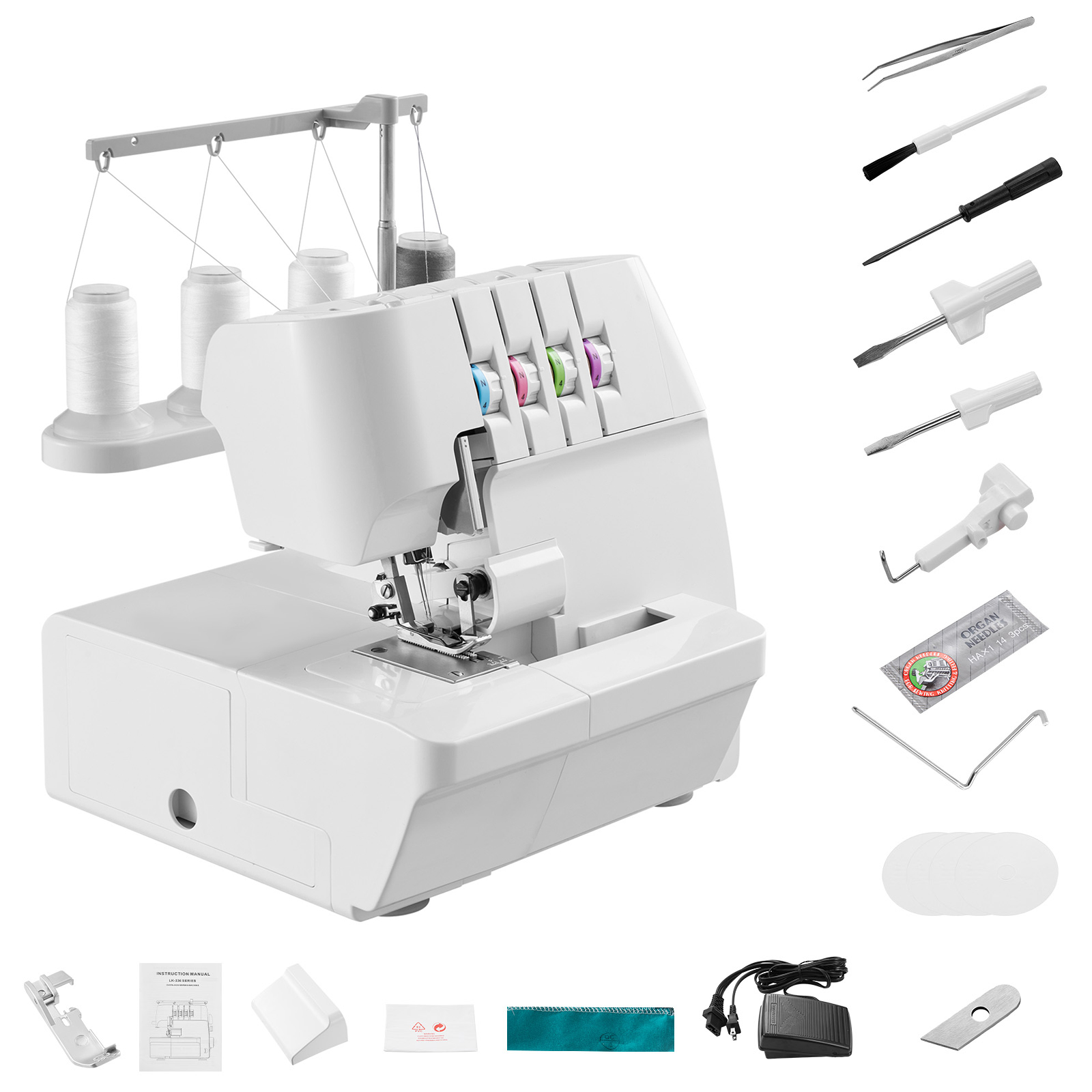 Waxed Thread Linen - SucceBuy Serger Overlok Dikiş Makinesi Dakikada