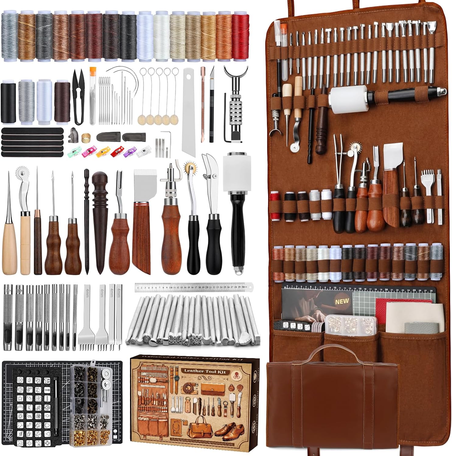 Leather Working - Deri İşleme Seti, Deri İşleme Aletleri