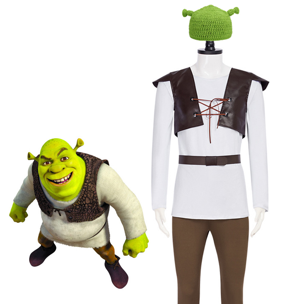 Shrek Cosplay Kostümleri Yeşil - Leather Work Hat incelemesi ve fiyatı
