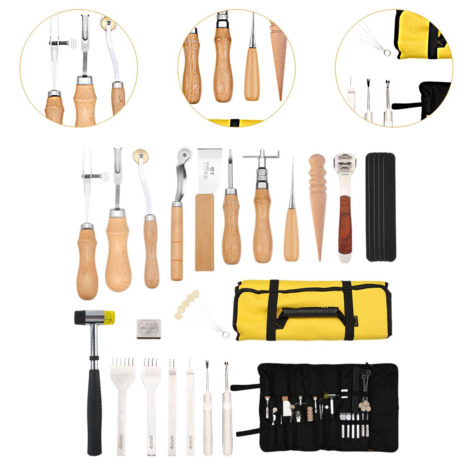 29 Parça PU Deri İşleme Seti O - Beginner Leatherwork Kit incelemesi ve fiyatı
