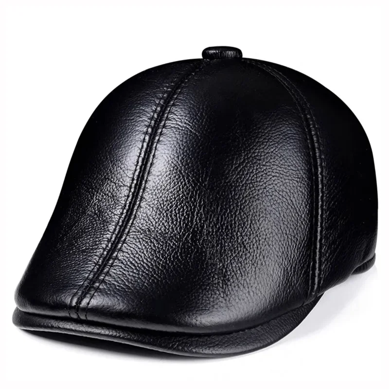 Kış Hakiki Deri Rüzgar Geçirme - Leather Work Hat incelemesi ve fiyatı