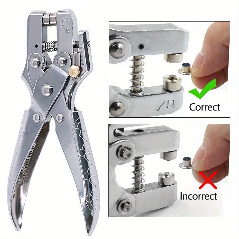101 Adet Çift Amaçlı Alet Grom - Leatherwork Hand Press incelemesi ve fiyatı