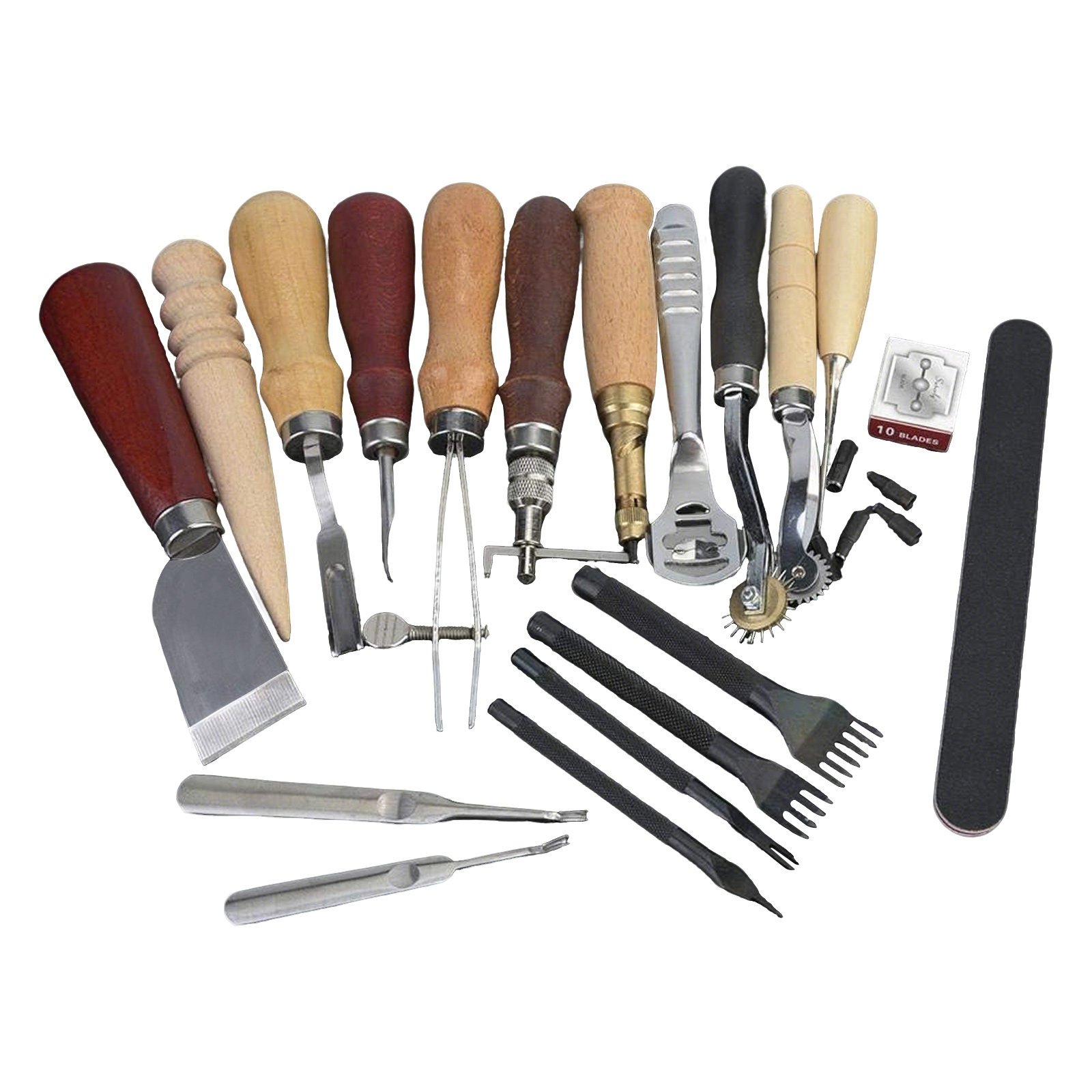 Deri Aletleri, 19 Parça Deri İ - Beginner Leatherwork Kit incelemesi ve fiyatı