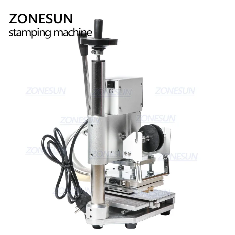 ZONESUN ZS110 Sıcak Folyo Bask - Leatherwork Hand Press incelemesi ve fiyatı