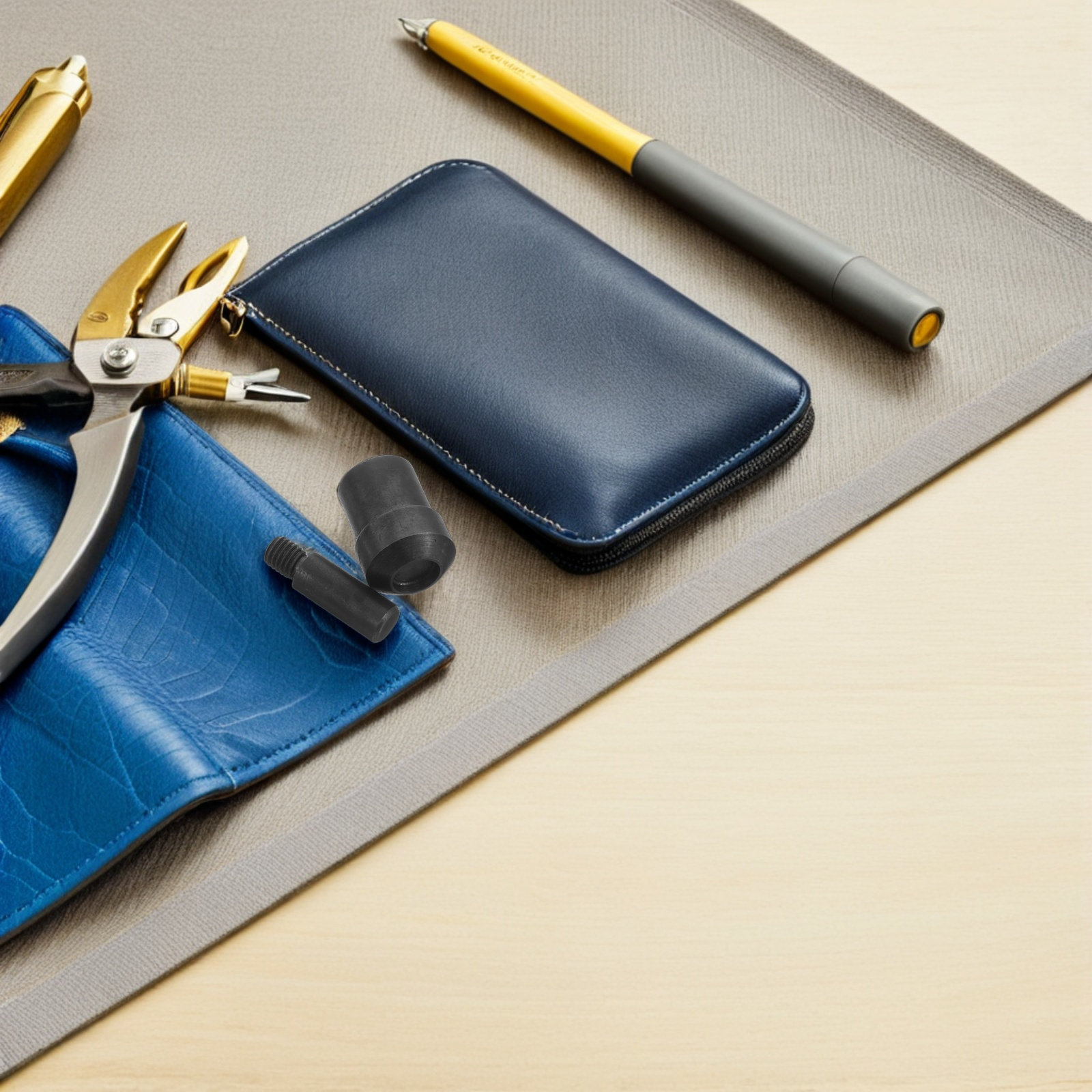 2 Adet Perçin Takma Kalıbı, Ağ - Leatherwork Hand Press incelemesi ve fiyatı