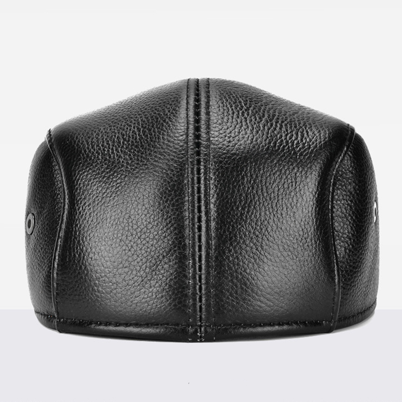 Erkek açık deri şapka kış Bere - Leather Work Hat incelemesi ve fiyatı