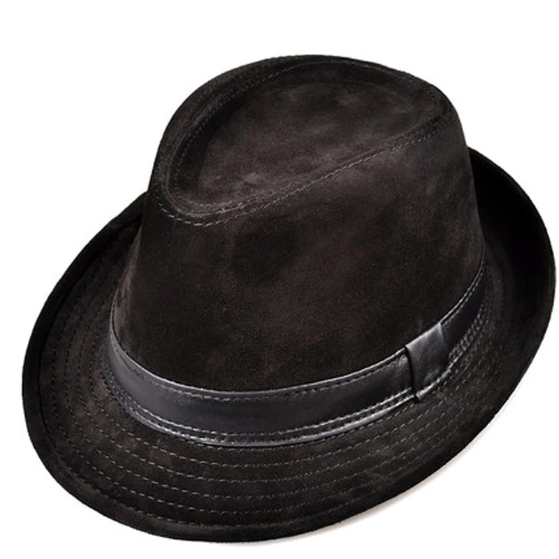 Erkekler hakiki deri süet inek - Leather Work Hat incelemesi ve fiyatı